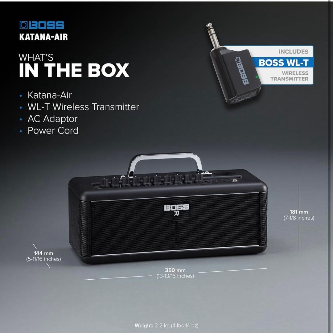 値下げ！BOSS KATANA-AIR ワイヤレス アンプ