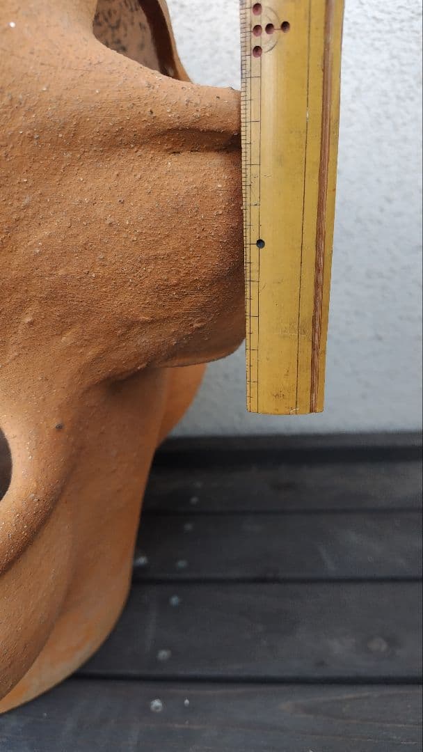 ストロベリーポット テラコッタ 素焼き 多段 高さ37cm