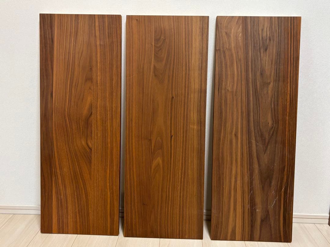 無印良品 MUJI スタッキングシェルフ・ワイド・追加2段 ウォールナット材