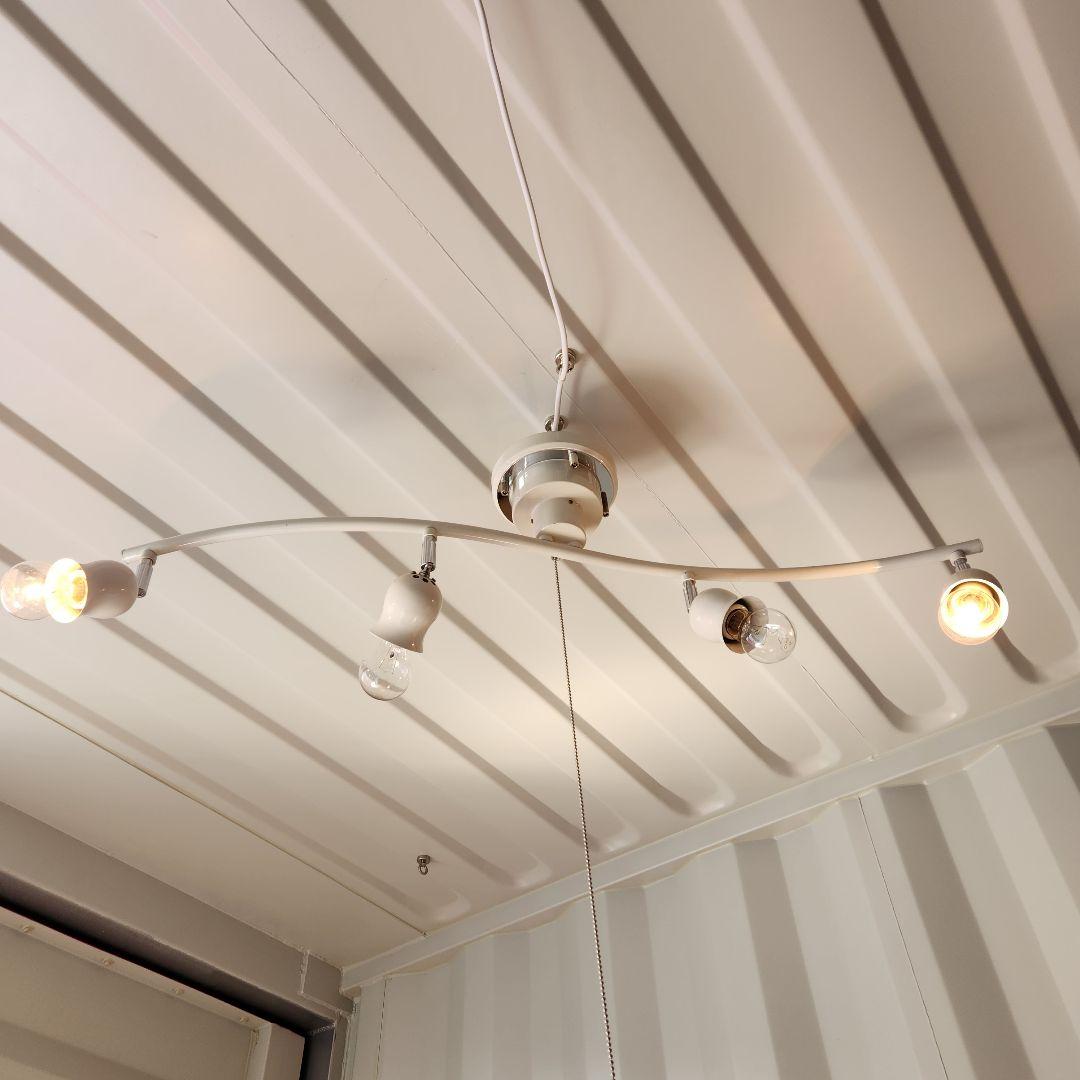 希少 廃盤 INTERFORM インターフォルム シーリングライト 4灯