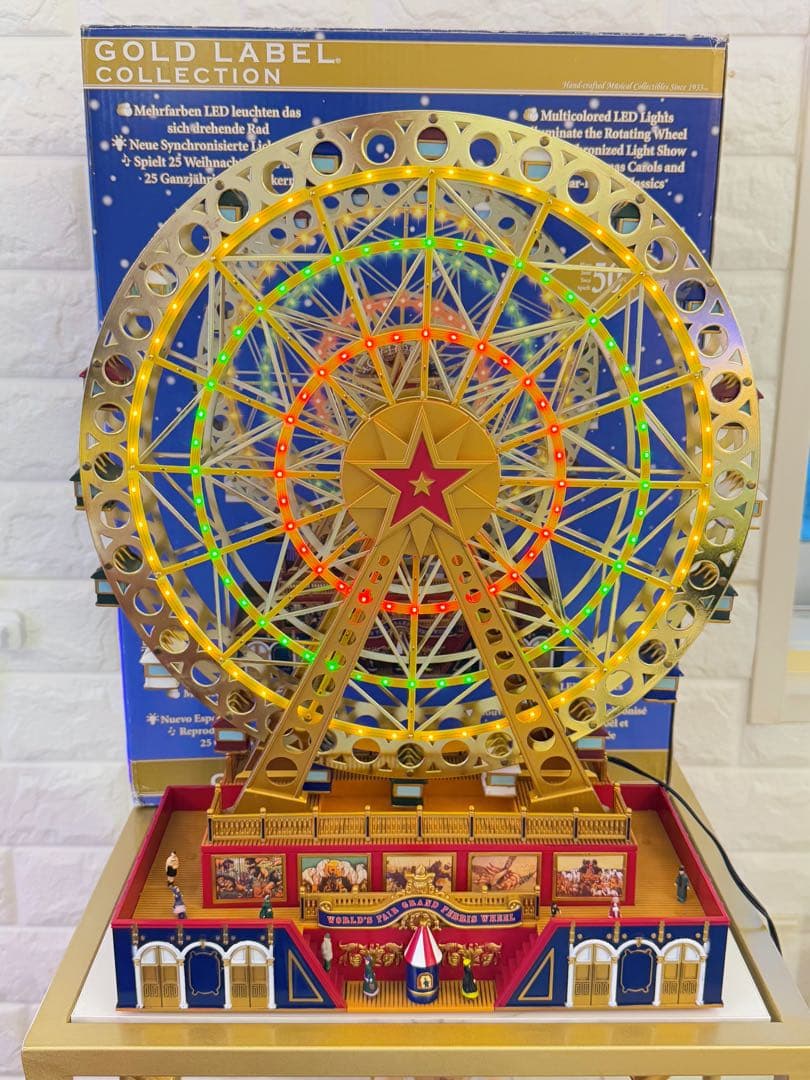 Mr. Christmas 大観覧車 イルミネーション オルゴール 90周年