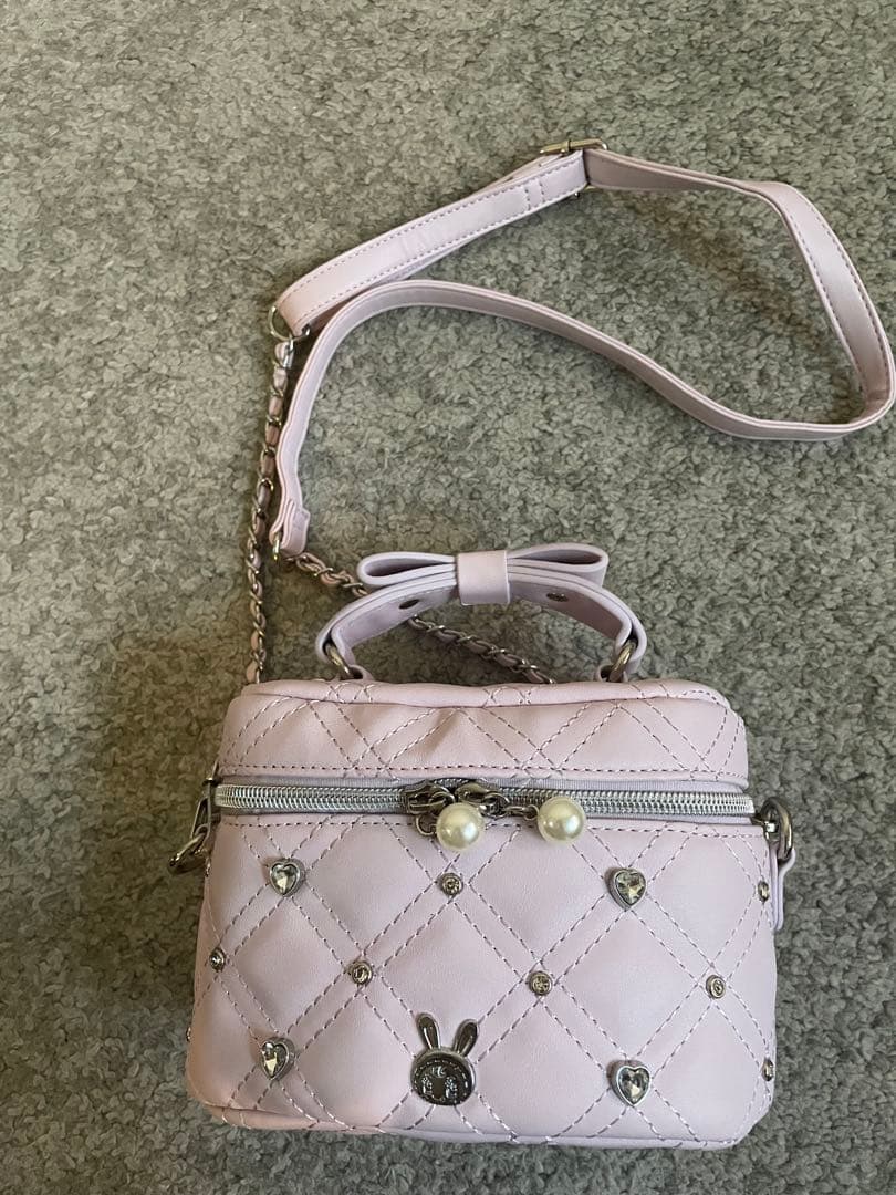 メゾピアノ 発表会 ベリエ バニティショルダーバッグ ナルミヤ