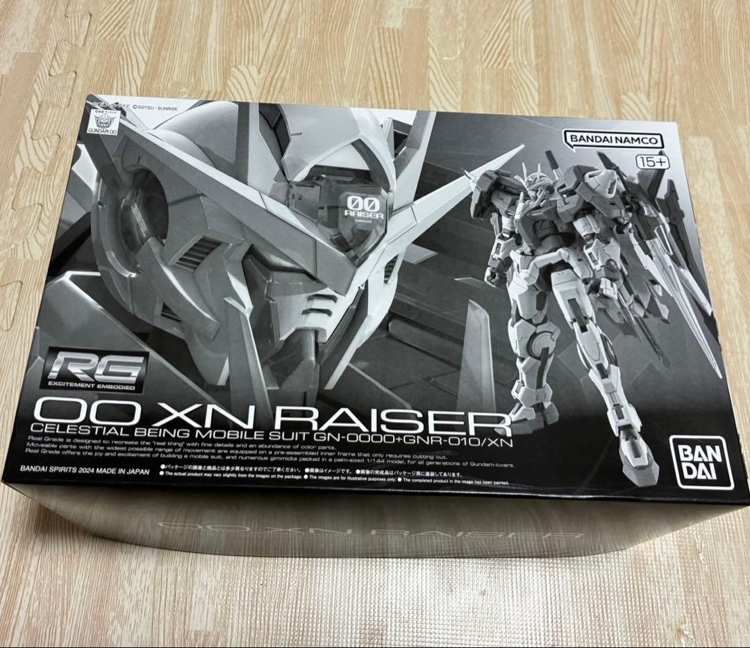 新品未開封】RG 00 XN RAISER ダブルオーザンライザー - メルカリ