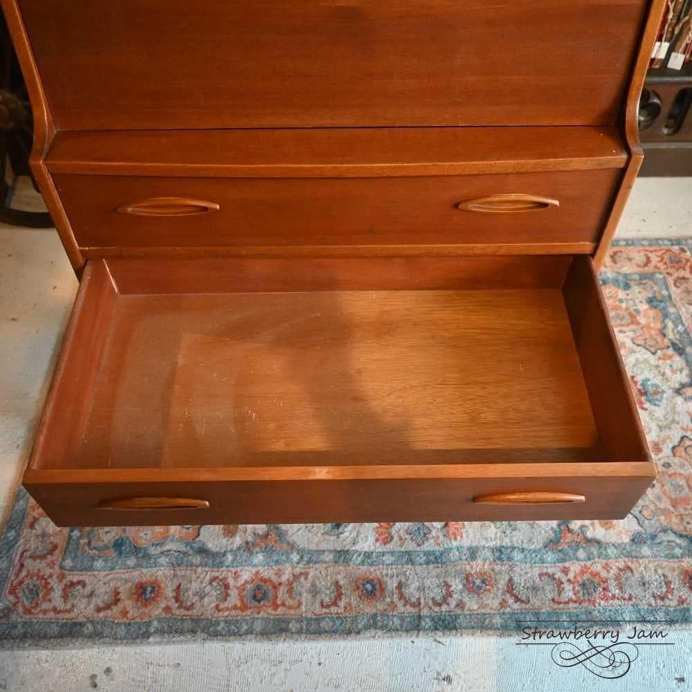 L3705-304 英国ヴィンテージ jentique ライティングビューロー