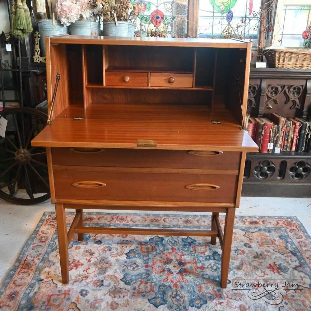 L3705-304 英国ヴィンテージ jentique ライティングビューロー