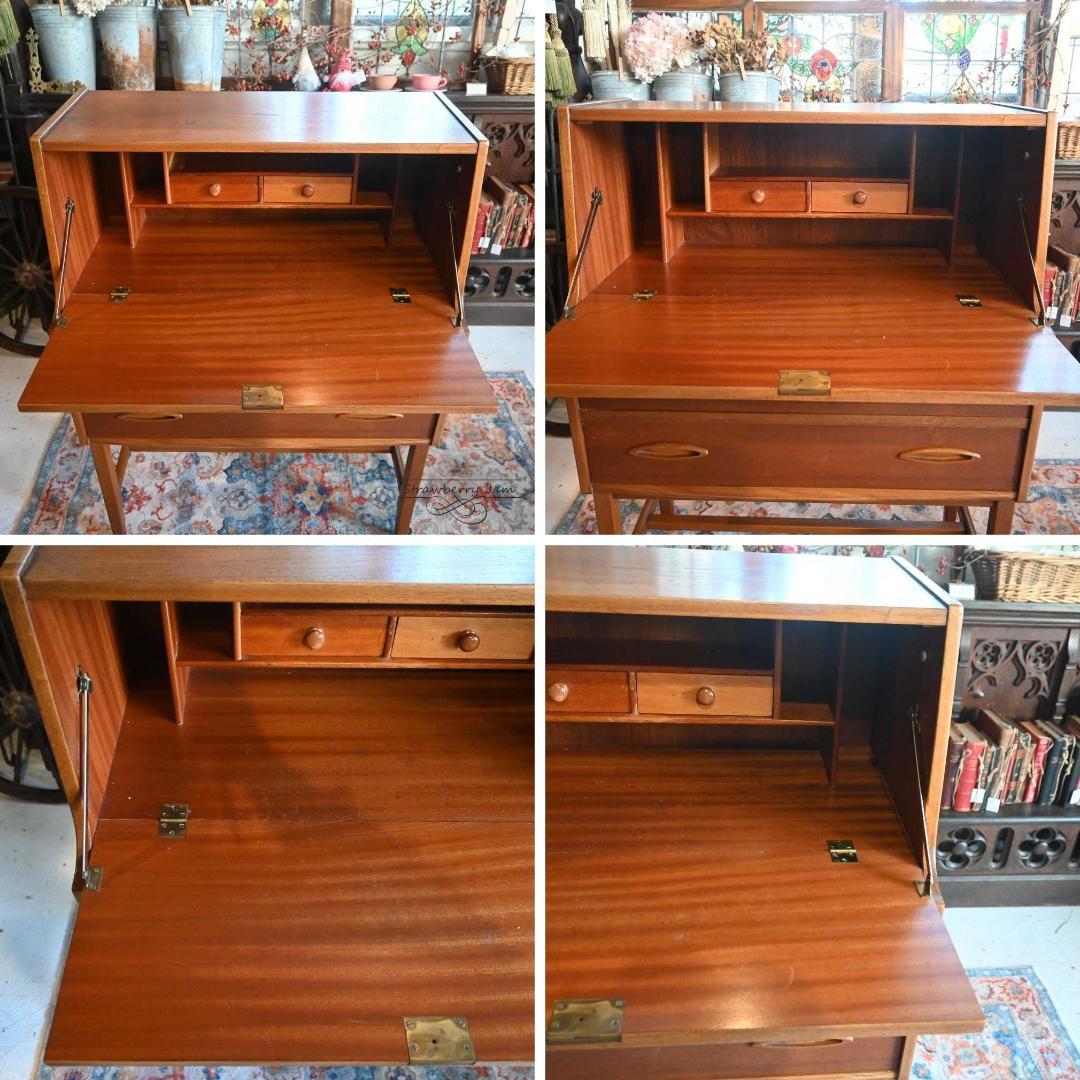 L3705-304 英国ヴィンテージ jentique ライティングビューロー