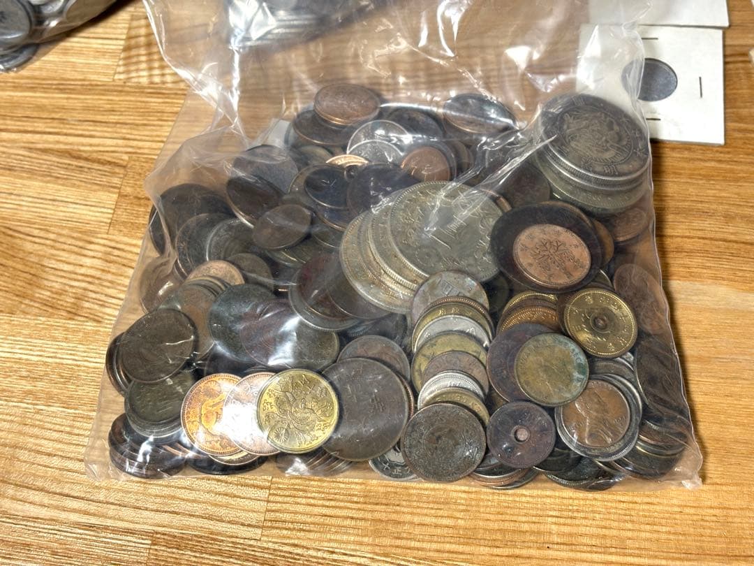 ま*も様 古銭　雑銭￼　一園銀貨　まとめ売り　4265g 寛永通宝　4.2kg