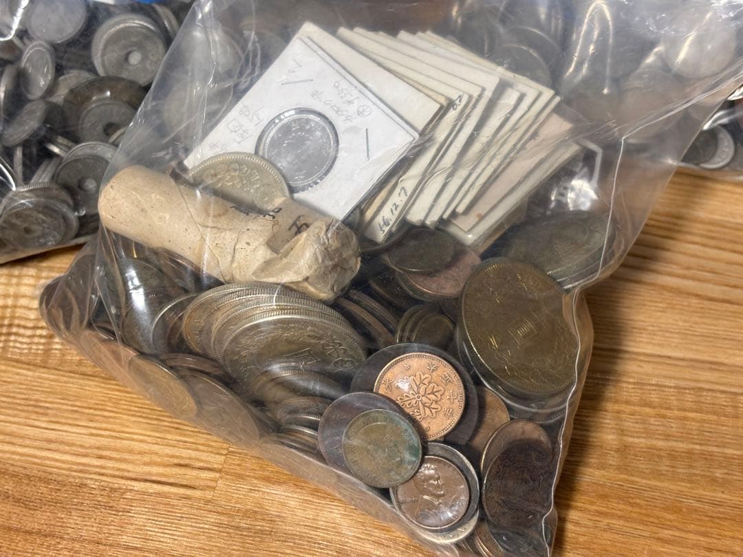 ま*も様 古銭　雑銭￼　一園銀貨　まとめ売り　4265g 寛永通宝　4.2kg