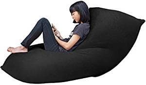 日本製　魔法のビーズソファ「人をダメにする クッション」MAXロング