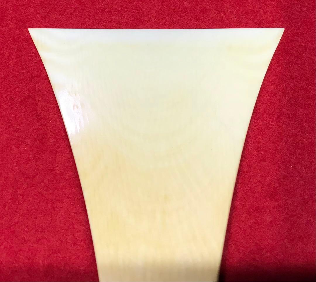 三味線撥112天然素材マンモス/三味線/弦楽器/バチ