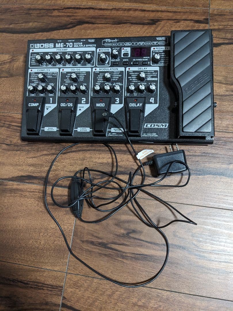 BOSS ME-70 ギターエフェクター アダプター付き