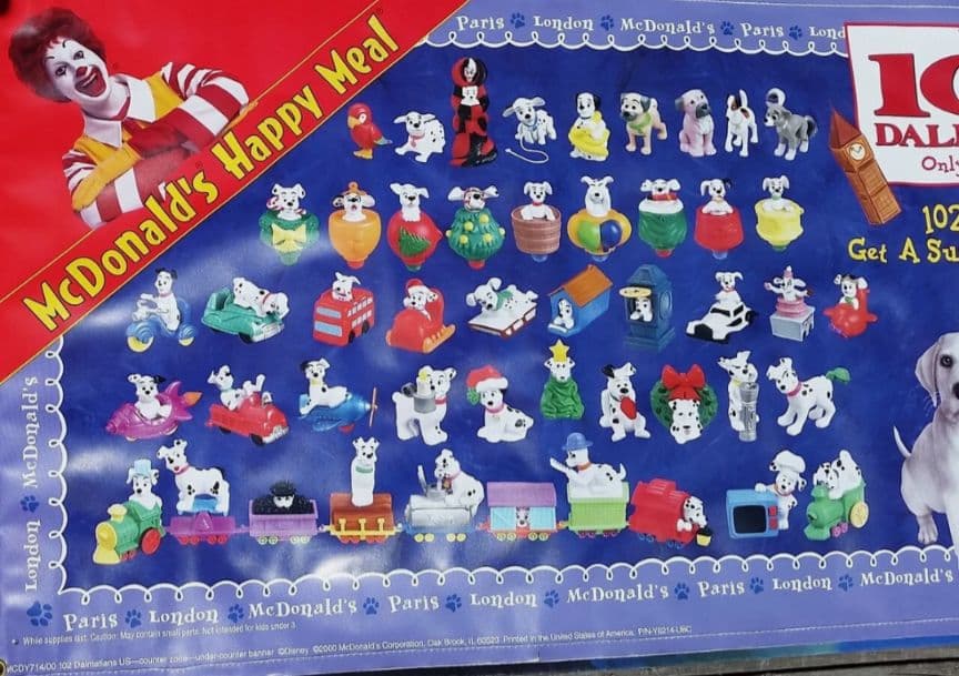McDonald　バナー　102Dalmatians Disney