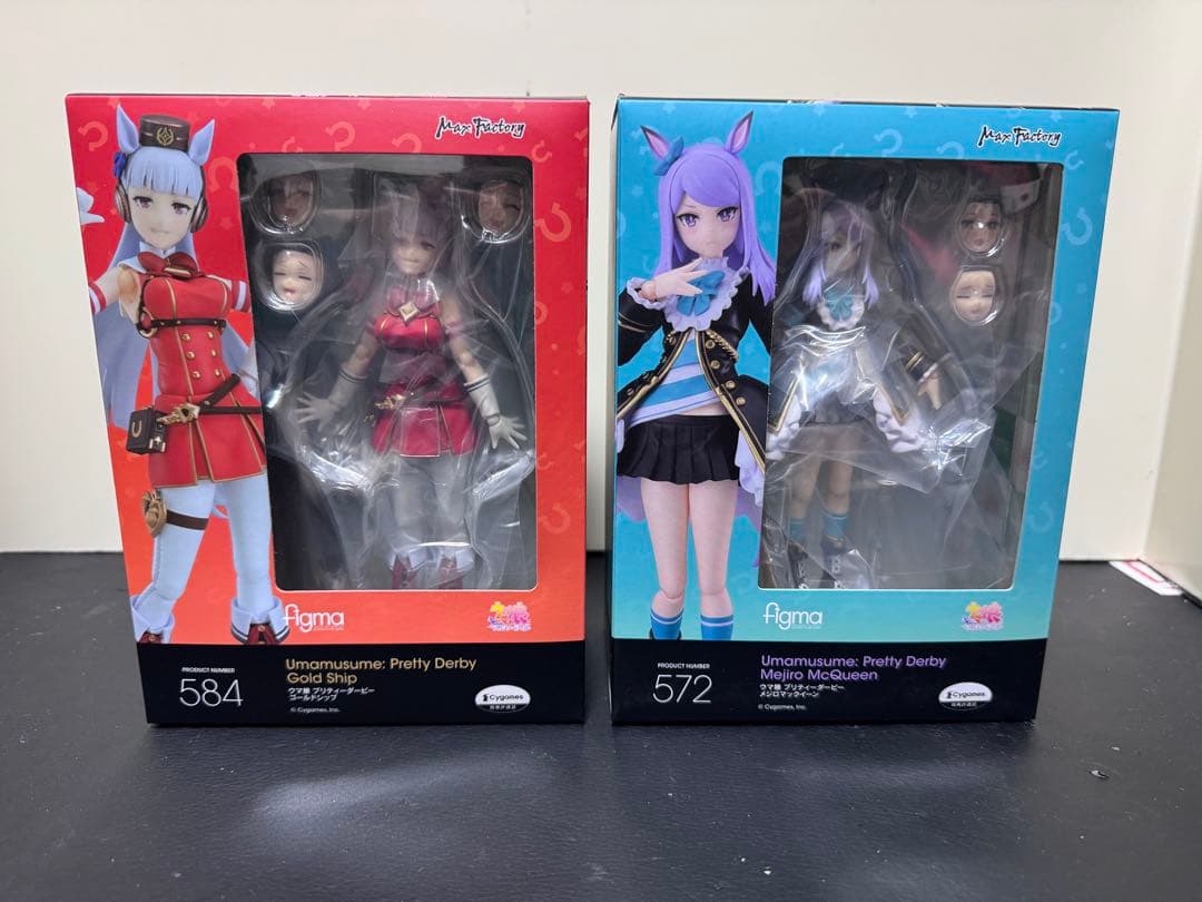 マックスファクトリー figma ゴールドシップ、メジロマックイーン新品セット figma ウマ娘 プリティーダービー メジロマックイーン (フィギュア
