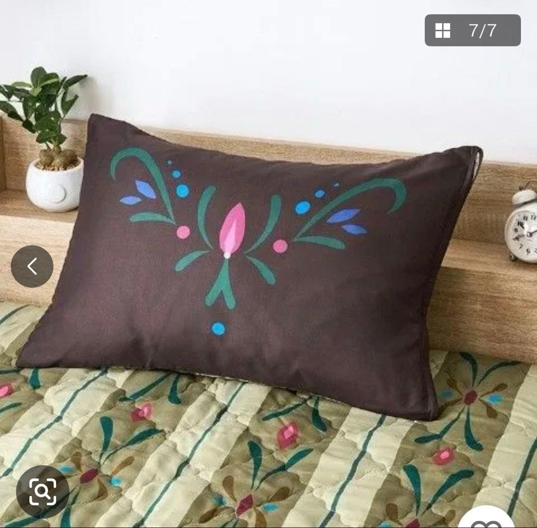 ディズニー　アナと雪の女王　掛け布団カバー、枕カバー、敷パッド3点セット