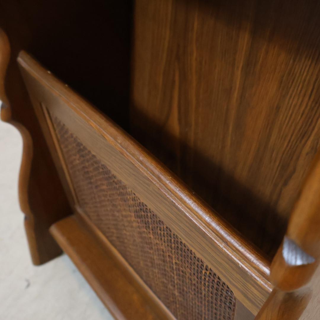 Karimoku カリモク COLONIAL コロニアル 電話台 マガジンラック