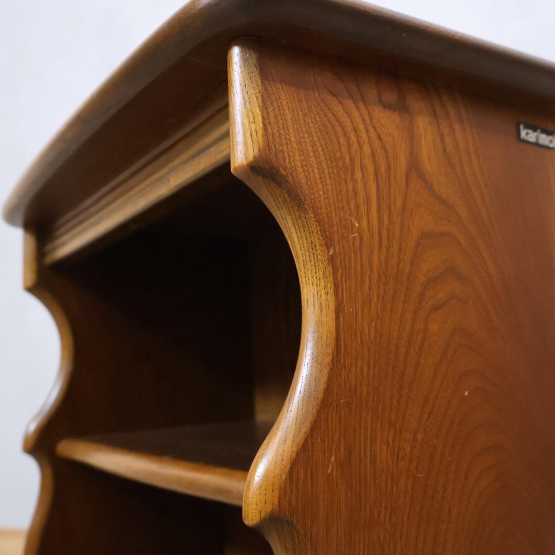 Karimoku カリモク COLONIAL コロニアル 電話台 マガジンラック