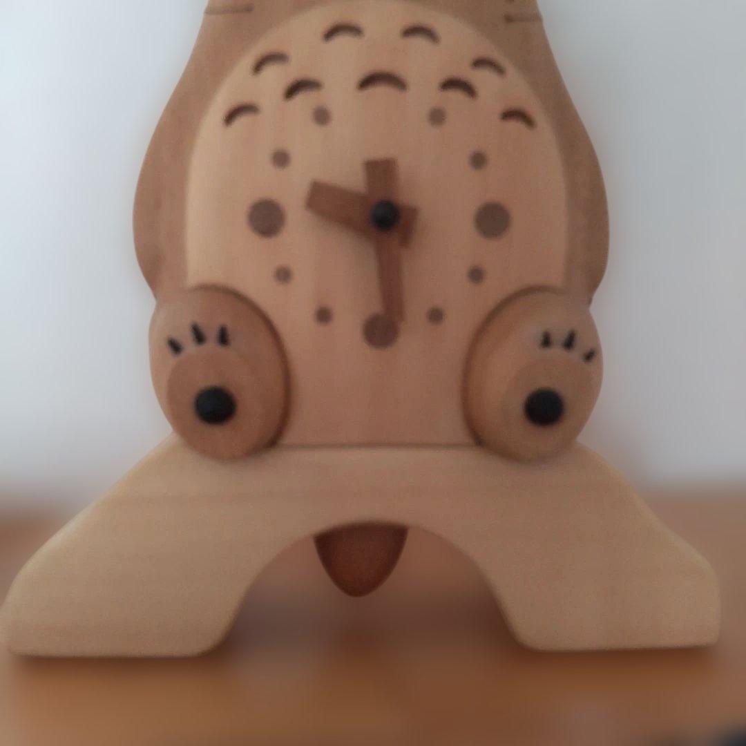 となりのトトロ 木製置時計・掛け時計