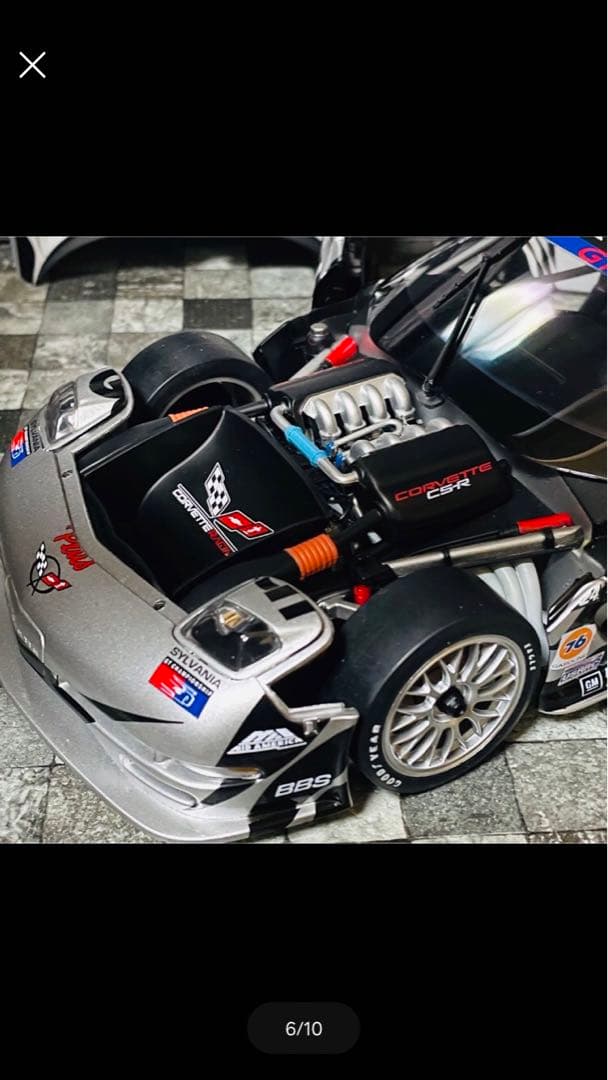 オートアート18/1 Corvette C5-R ミニカー Goodwrench