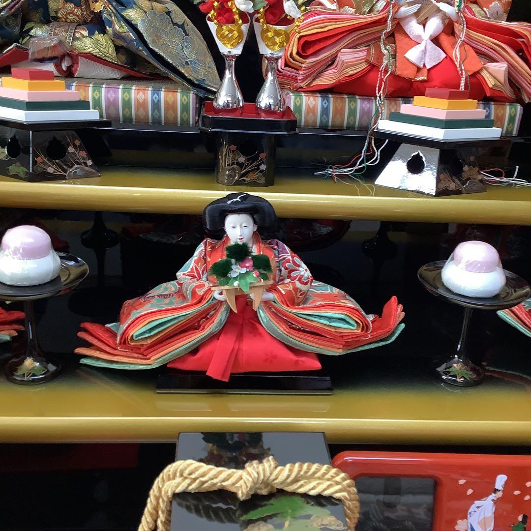 雛人形 三段飾り 東玉 王朝物語 春陽 - メルカリ