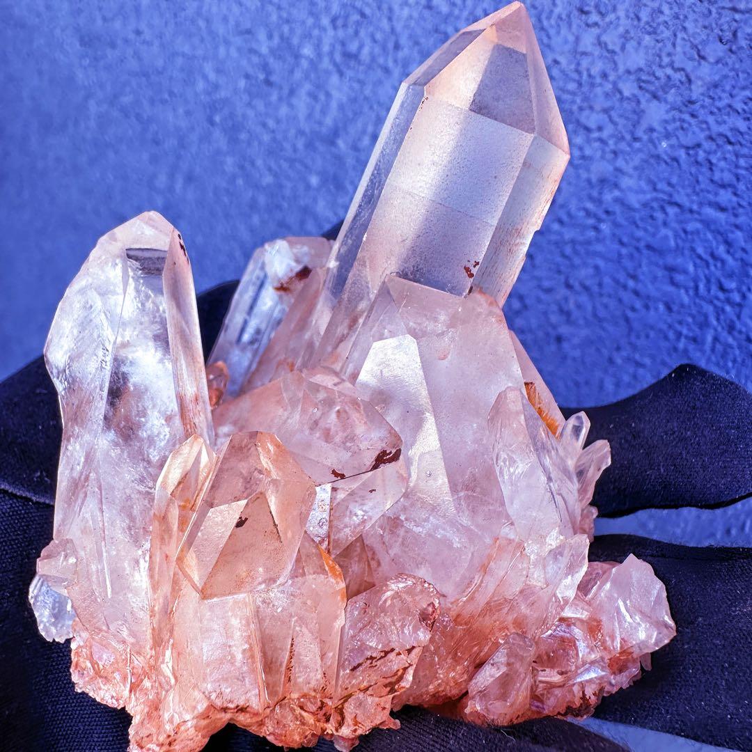 爆レア❗️高透明度❗️超綺麗♡超強いパワー ピンク ヒマラヤ クラスターA1440