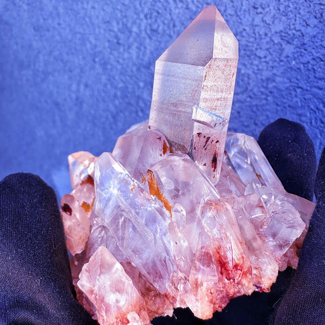 爆レア❗️高透明度❗️超綺麗♡超強いパワー ピンク ヒマラヤ クラスターA1440