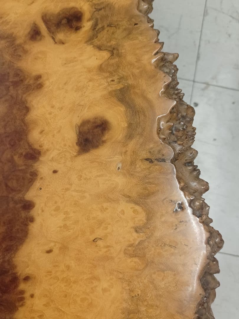 特大高級花梨材　玉杢　葡萄杢　座卓　玉杢　一枚板　無垢材　銘木　瘤木　本花梨