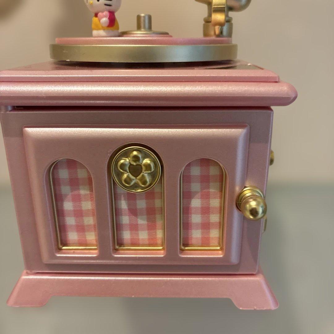 お値下げ！ハローキティ　オルゴール ジュエリーボックス　1997年製　レトロ