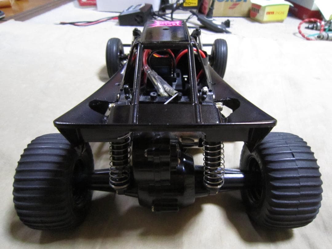 動確 1/10 タミヤ グラスホッパー TKコンバ ブラックスペシャル 2.4G