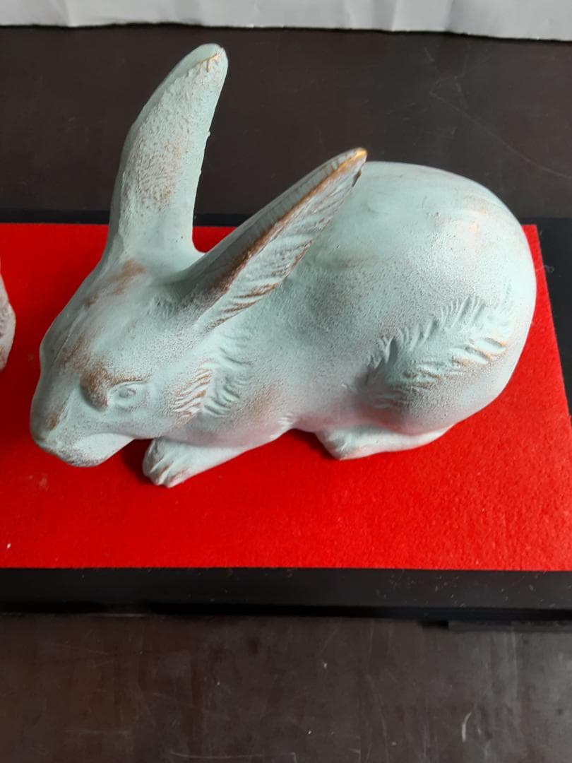 干支の置物　うさぎ