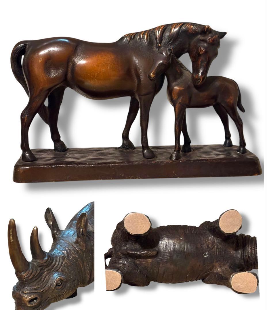 #動物 置物 13体まとめ売り/象 ラクダ、うさぎ、ゴリラ、コアラ　S-B12