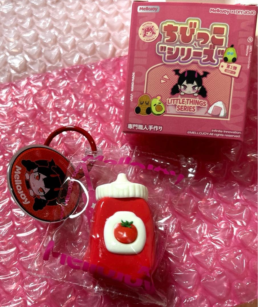 MelloJoy メロジョイ ちびっこシリーズ ミニケチャップ スクイーズ