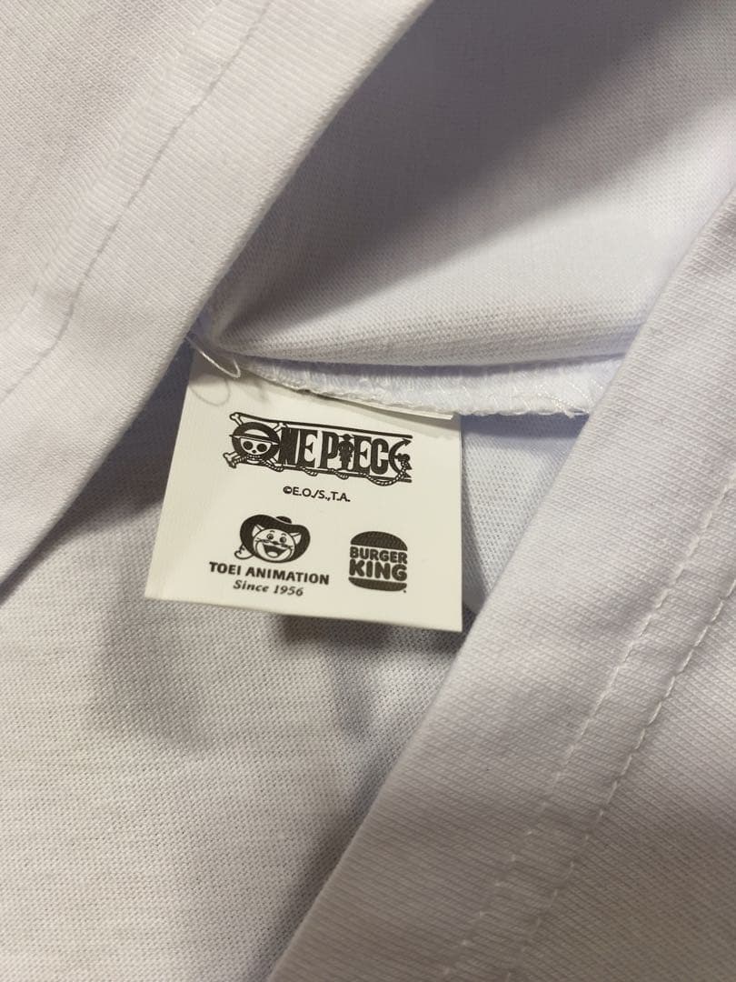 激レア　ワンピース　ONE PIECE　バーガーキング70周年 Tシャツ　ルフィ