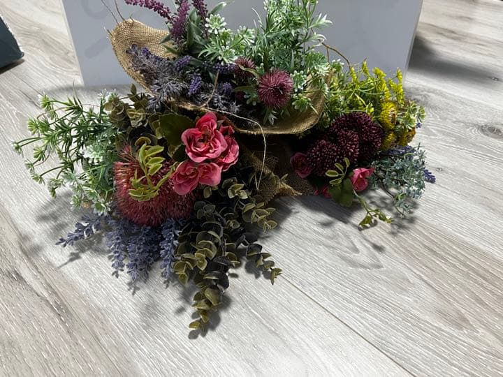 結婚式にて使用した造花花(16個)