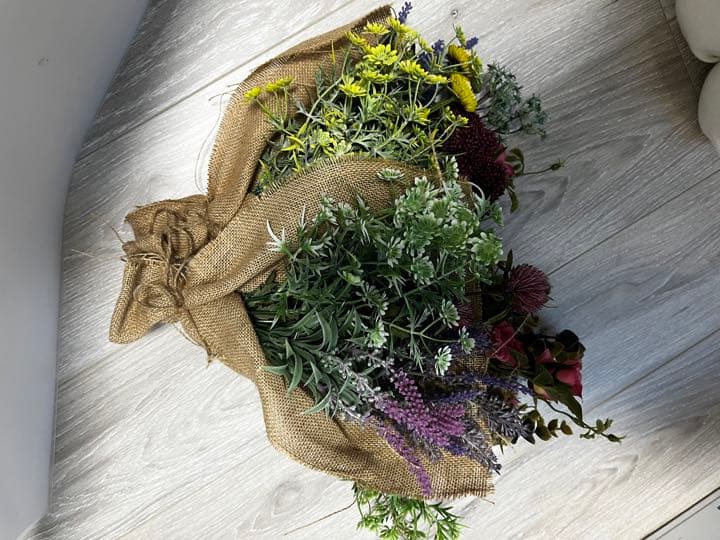 結婚式にて使用した造花花(16個)