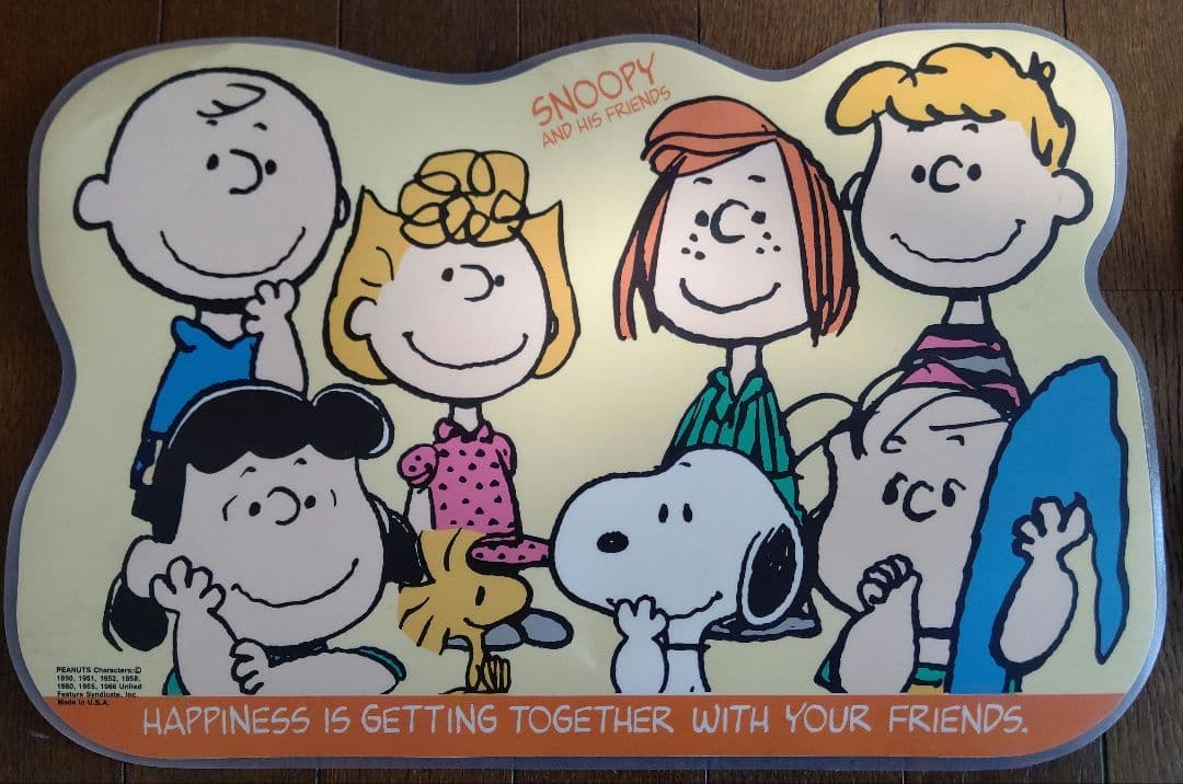 ビンテージ　スヌーピー　Placemat　ランチョンマット
