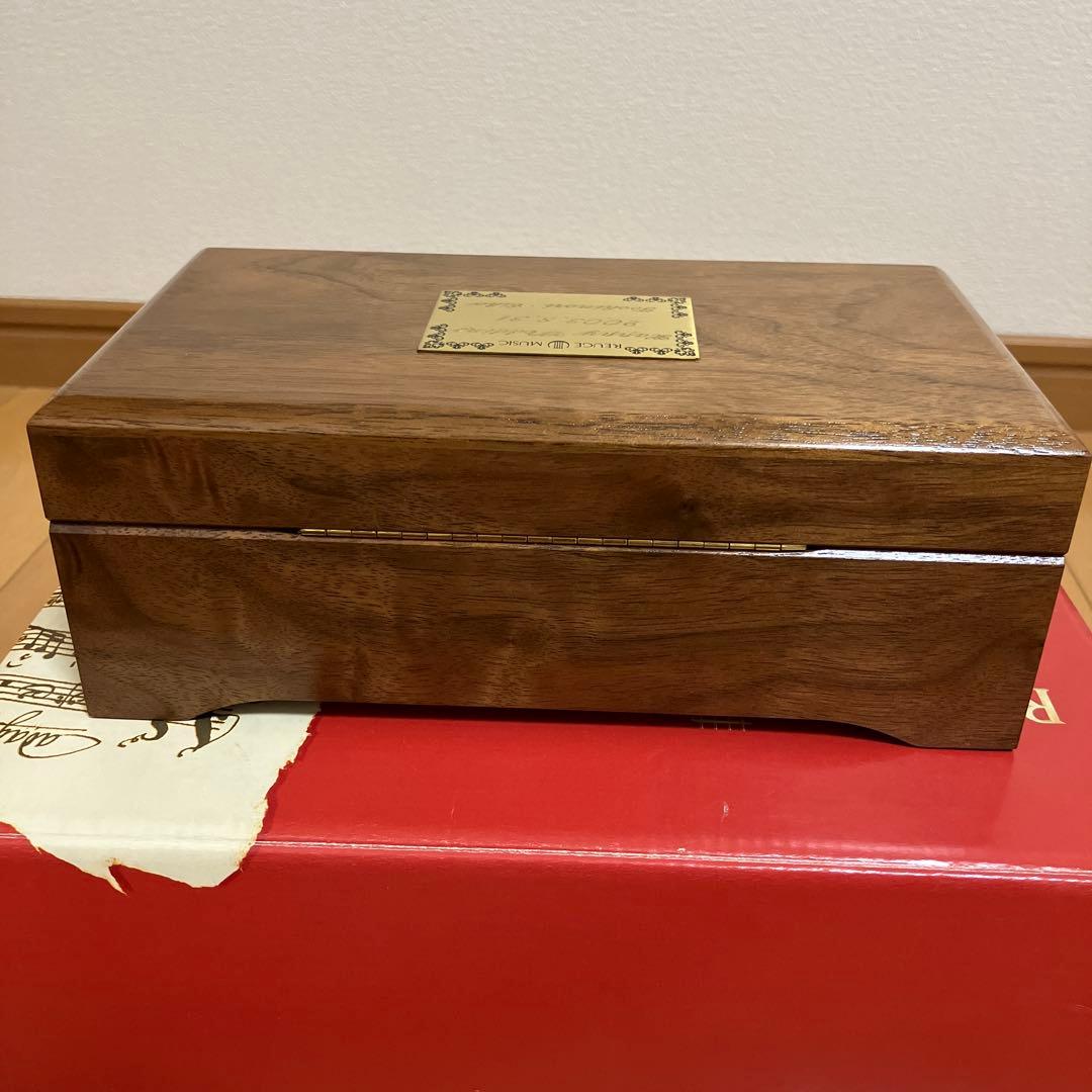 REUGE MUSIC オルゴール【日付、名前刻印あり】