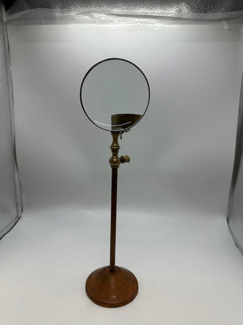 アンティーク｜キャンドルルーペ｜照明・拡大鏡・蝋燭）