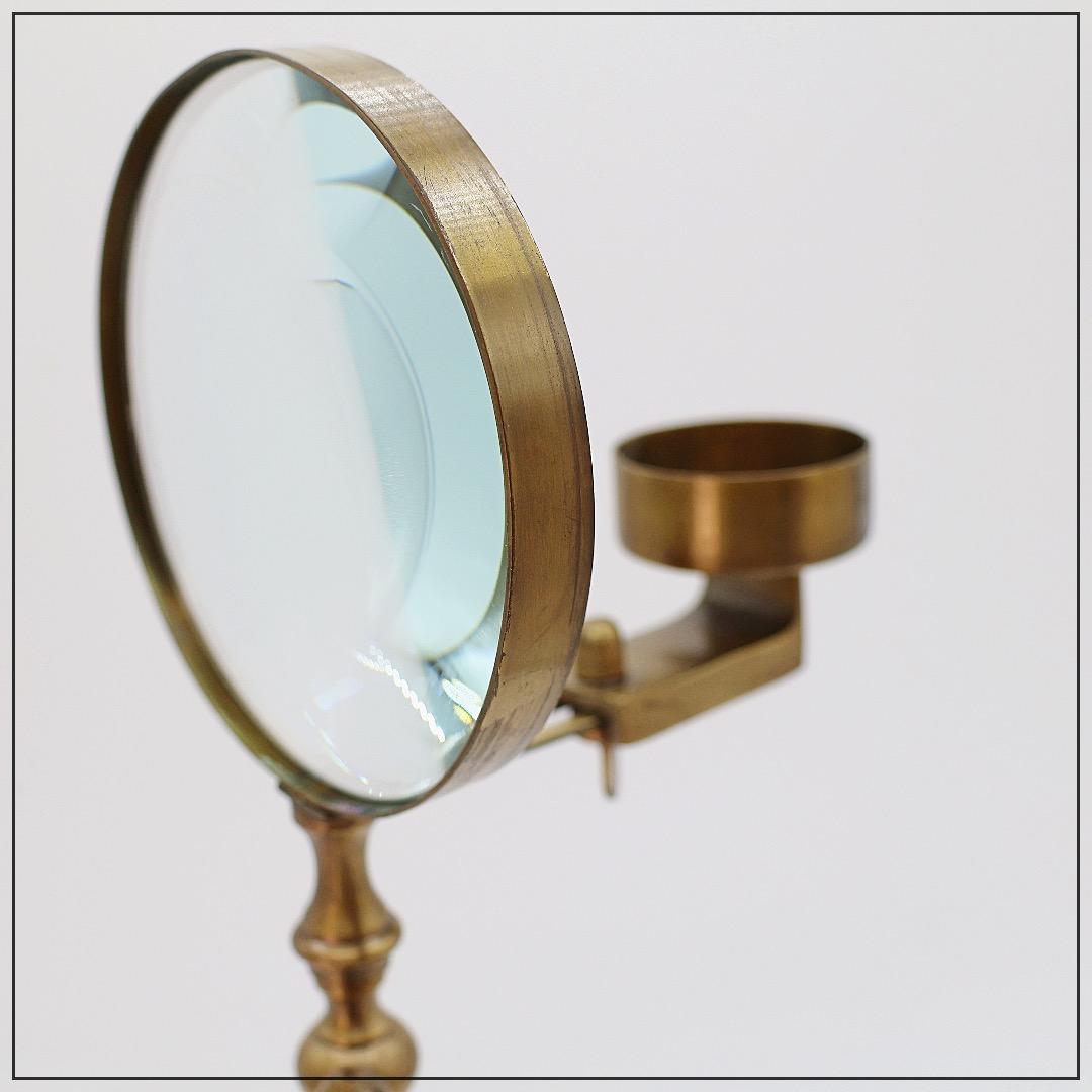 アンティーク｜キャンドルルーペ｜照明・拡大鏡・蝋燭）