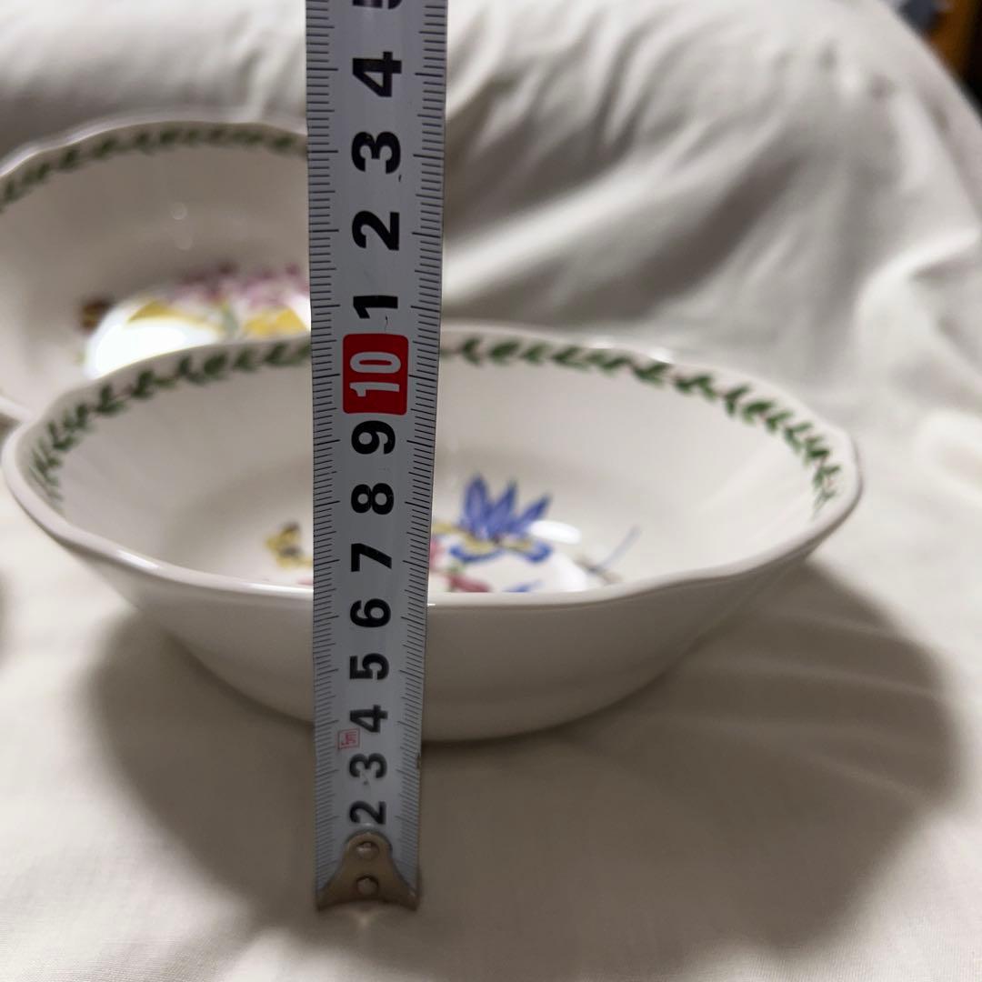 ノリタケ プリマチャイナ　ガーデンブリーズ　絵変わり大鉢　5個組