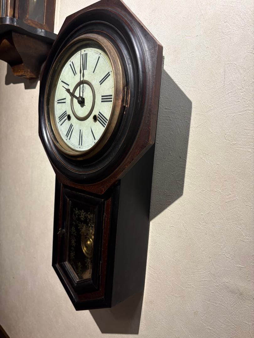 古時計 ゼンマイ掛け時計 精工舎 昭和 アンティーク