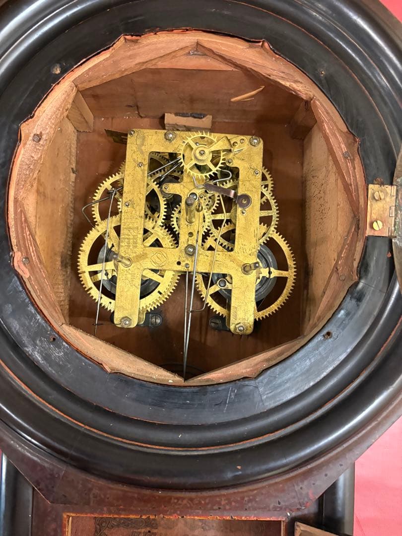 古時計 ゼンマイ掛け時計 精工舎 昭和 アンティーク