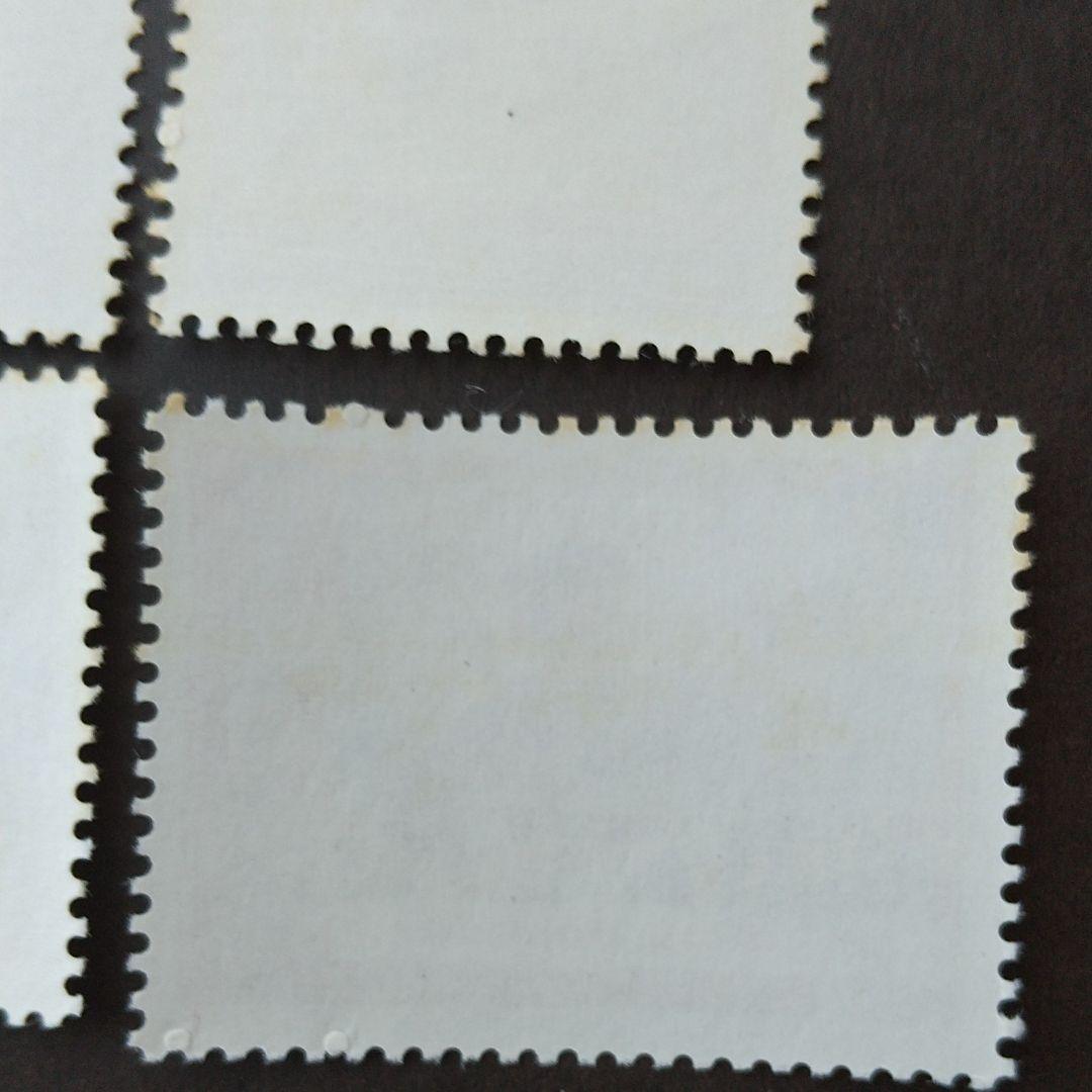 中国切手 T8《批林批孔運動を広く、深く、永くやり続けよう》４種完未使用'75年