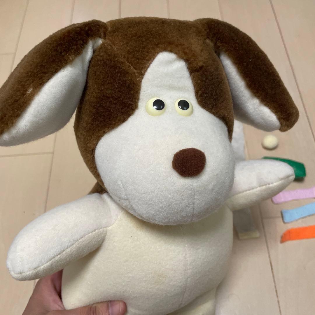 野村トーイ ちちんぷいぷい おてあてワンちゃん ぬいぐるみ - メルカリ