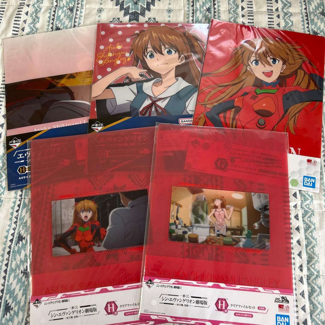 エヴァ アスカ クリアファイル - メルカリ