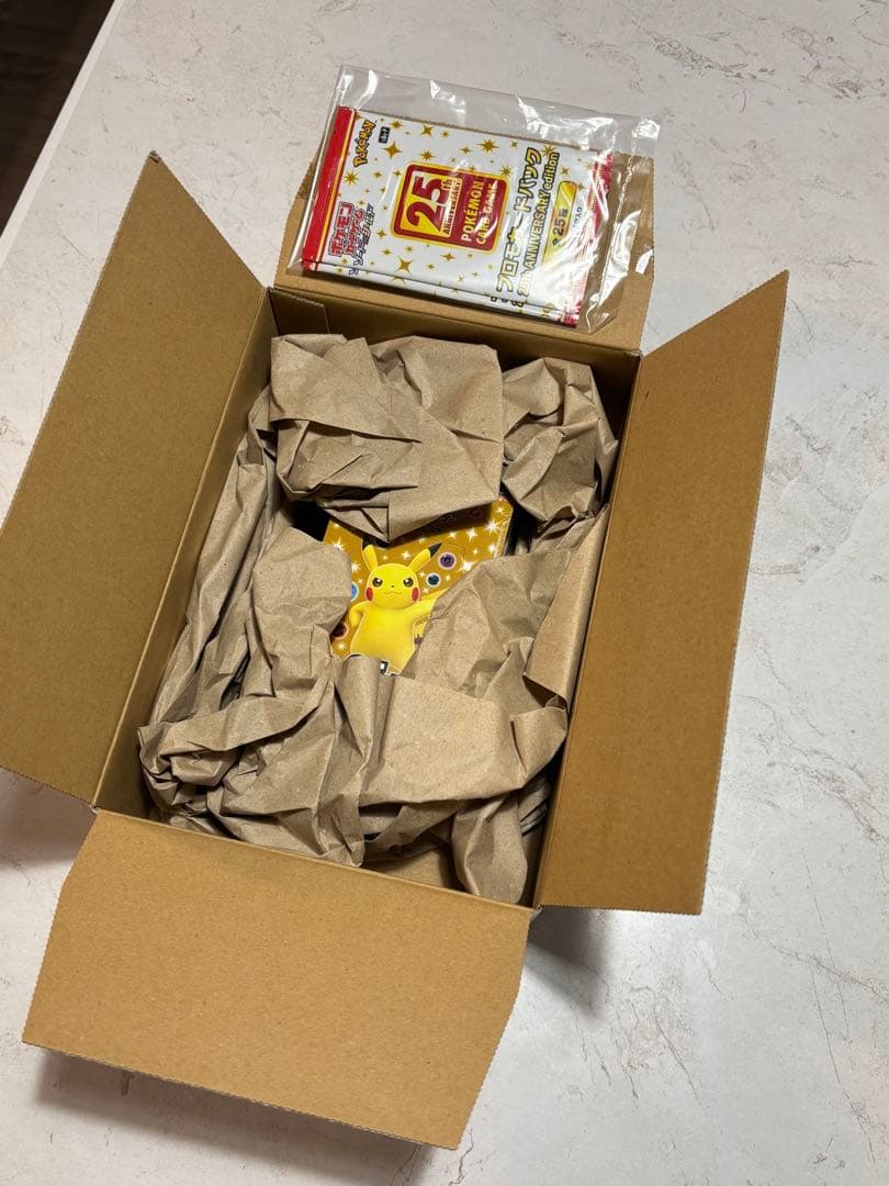 #加藤ポケカ25th Anniverシュリンク付