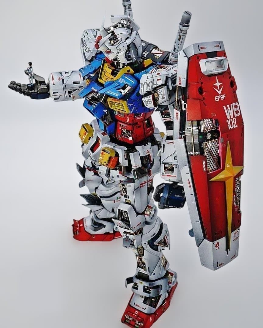 新品未組み立て　RX-78-2 1/60 PG カスタム