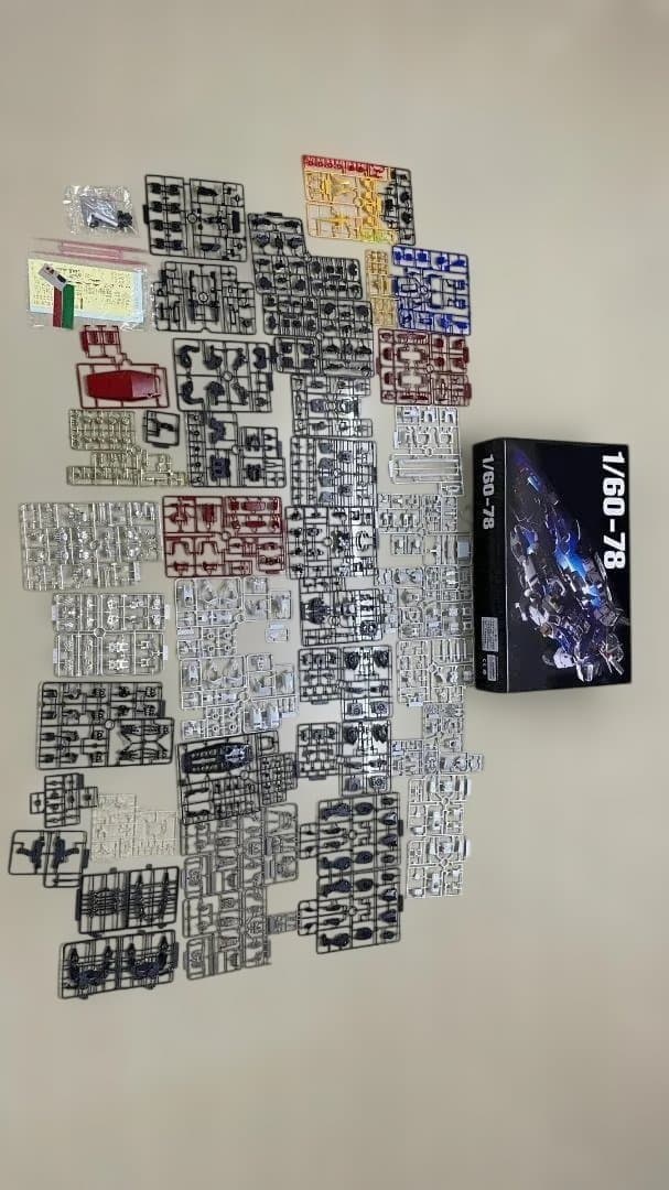 新品未組み立て　RX-78-2 1/60 PG カスタム