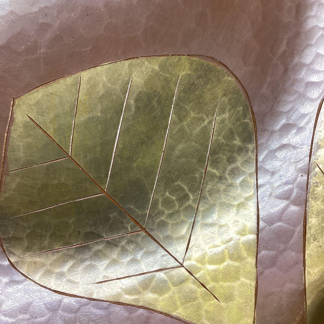 S5 玉川堂 鎚起銅器 桑紋 菓子皿 直径21.5cm - メルカリ