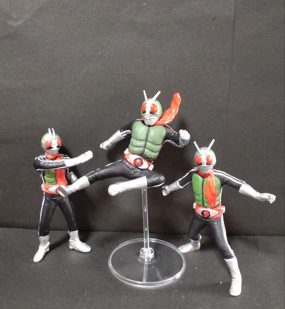 『希少』仮面ライダー21種類、怪人27種類（ガシャポン）サイクロン号1種類