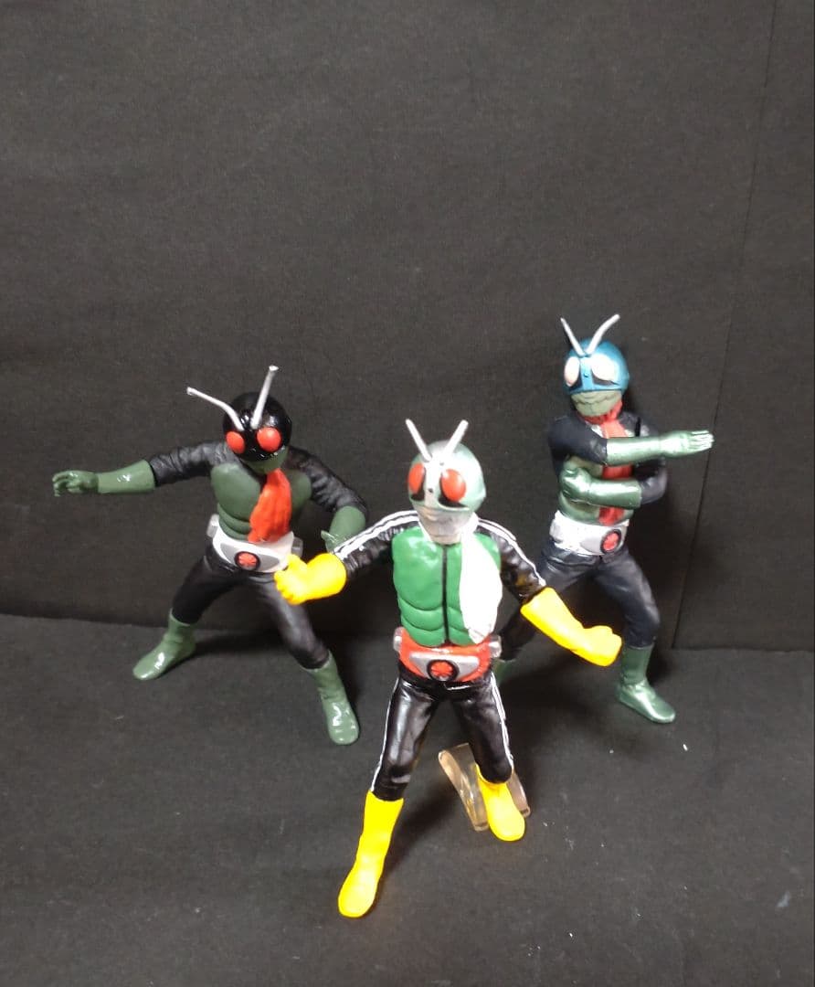 『希少』仮面ライダー21種類、怪人27種類（ガシャポン）サイクロン号1種類